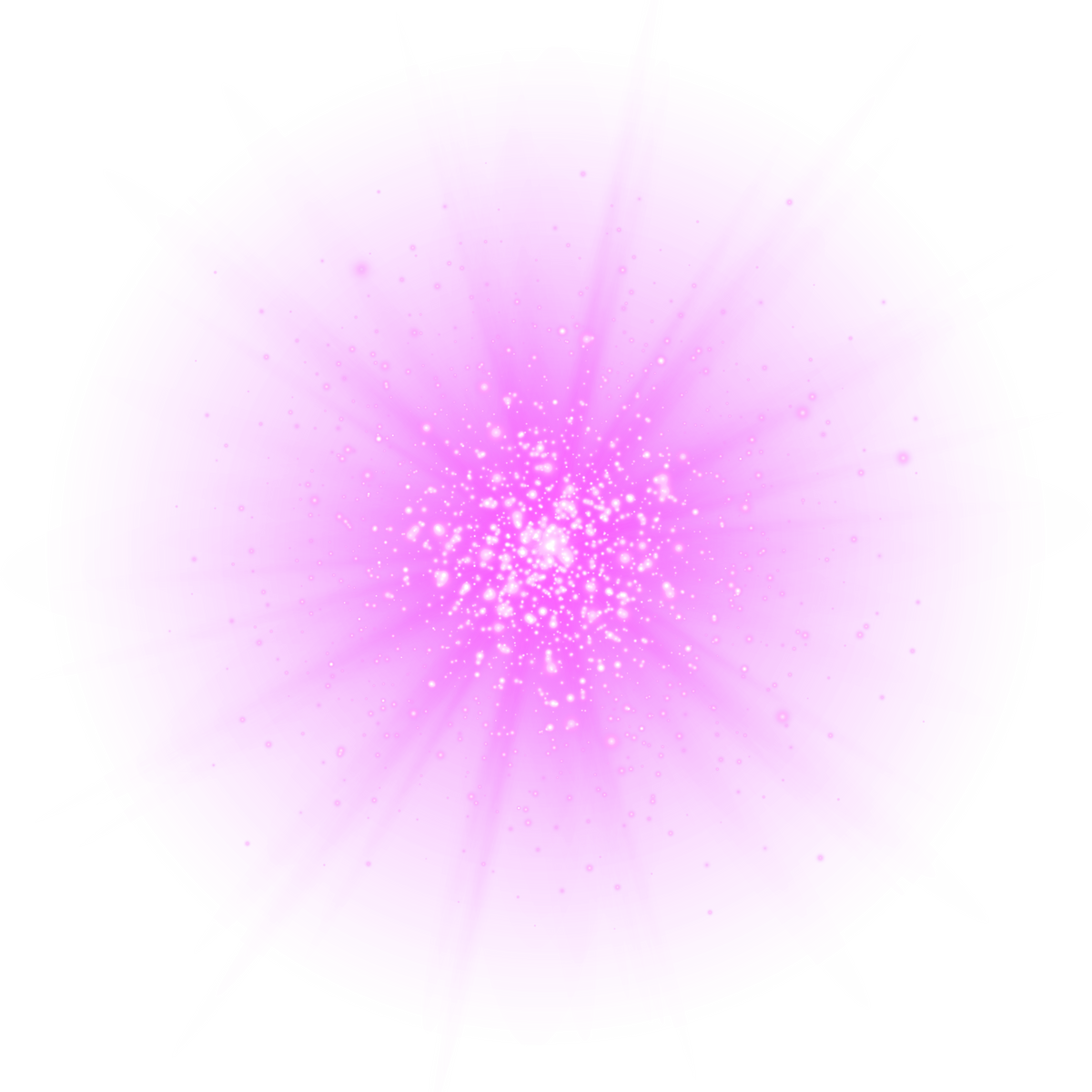 Purple Star Explosion