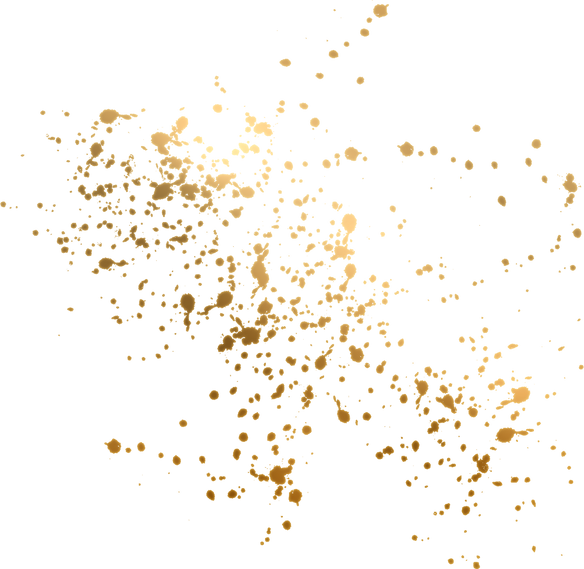 Gold Splatter Illustration